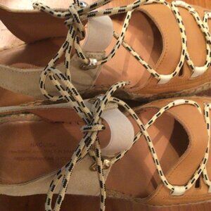 Naguisa Wedge Espadrille Sandals